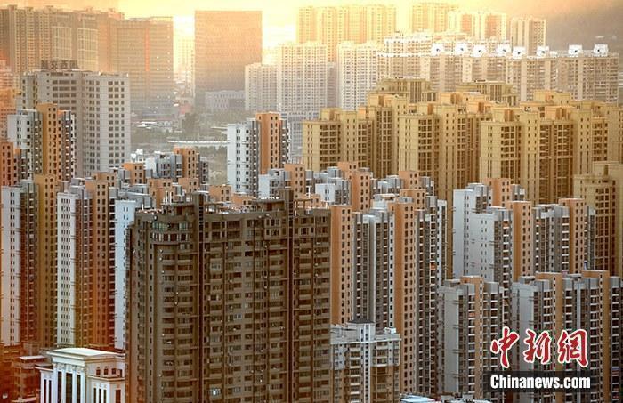 资料图：房地产楼盘。<a target='_blank' href='http://www.chinanews.com/'>中新社</a>记者 张斌 摄
