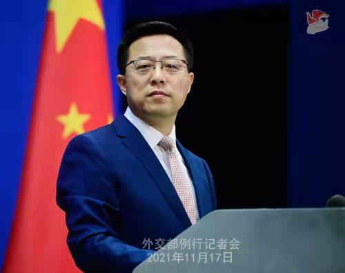 外交部发言人赵立坚 薛伟 摄